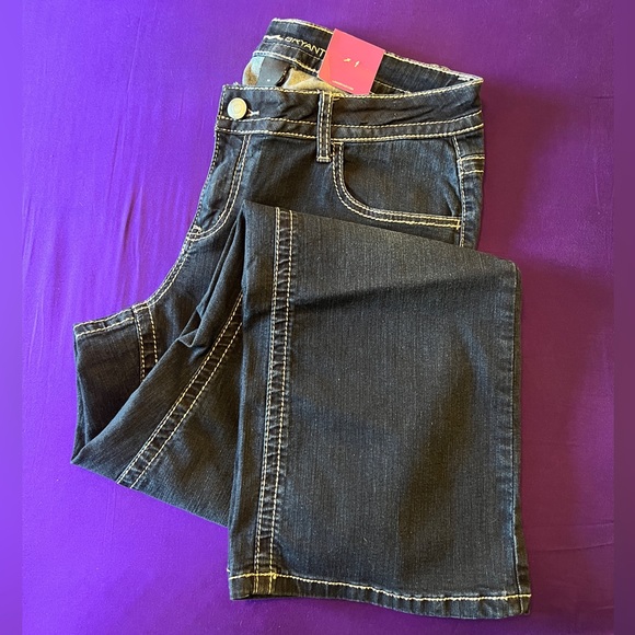 Lane Bryant Stretch Denim Boot Cut Jeans - Picture 1 of 5